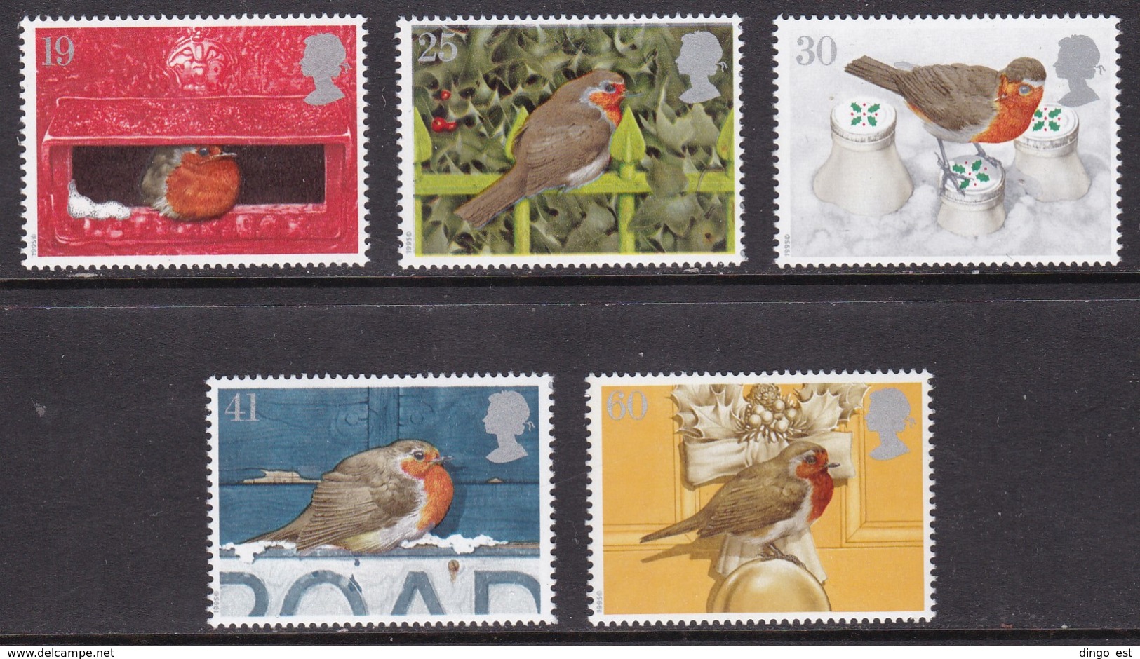 Great Britain, Fauna, Birds, Christmas MNH / 1993 - Autres & Non Classés