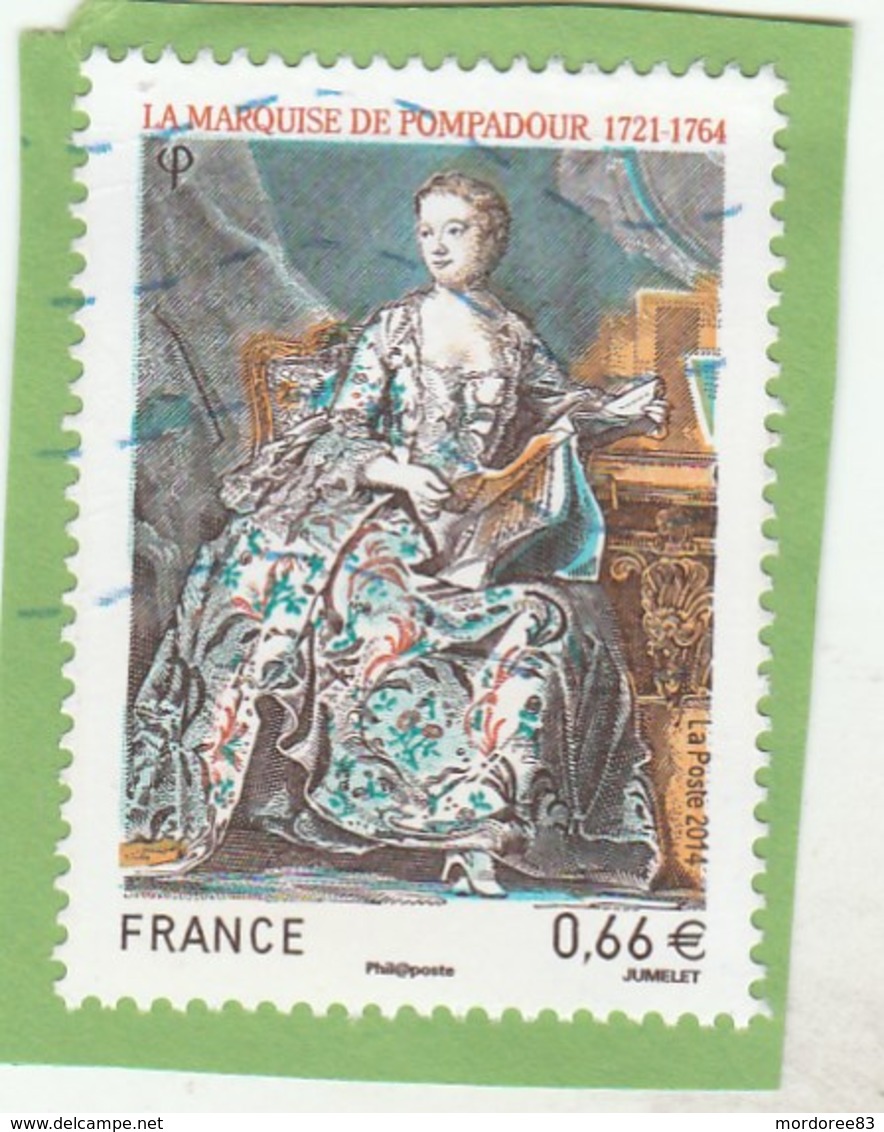 FRANCE 2014  LA MARQUISE DE POMPADOUR OBLITERE YT 4887 -                                TDA268 - Oblitérés