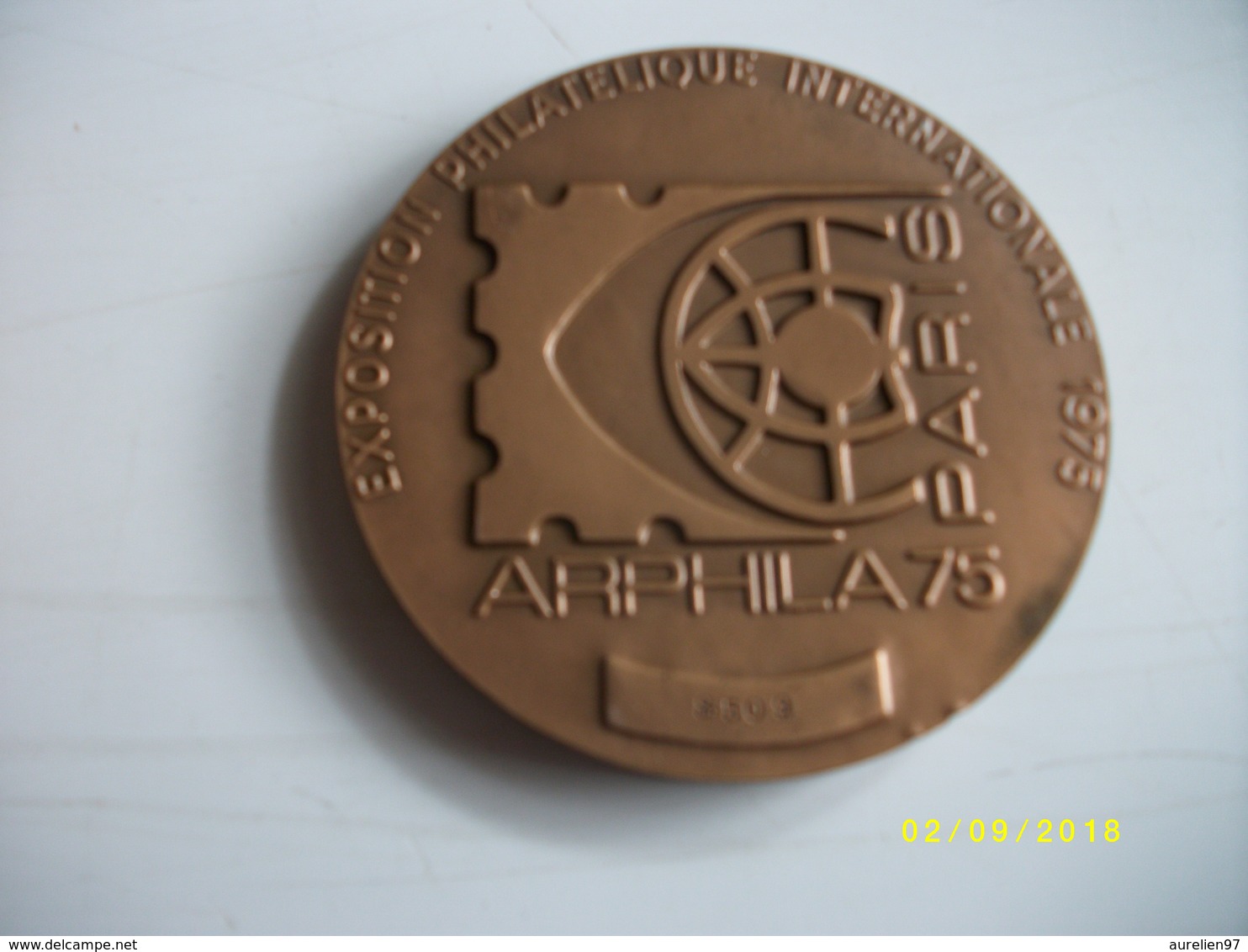 Médaille Exposition Philatélique Internationale 1975 - Art Populaire