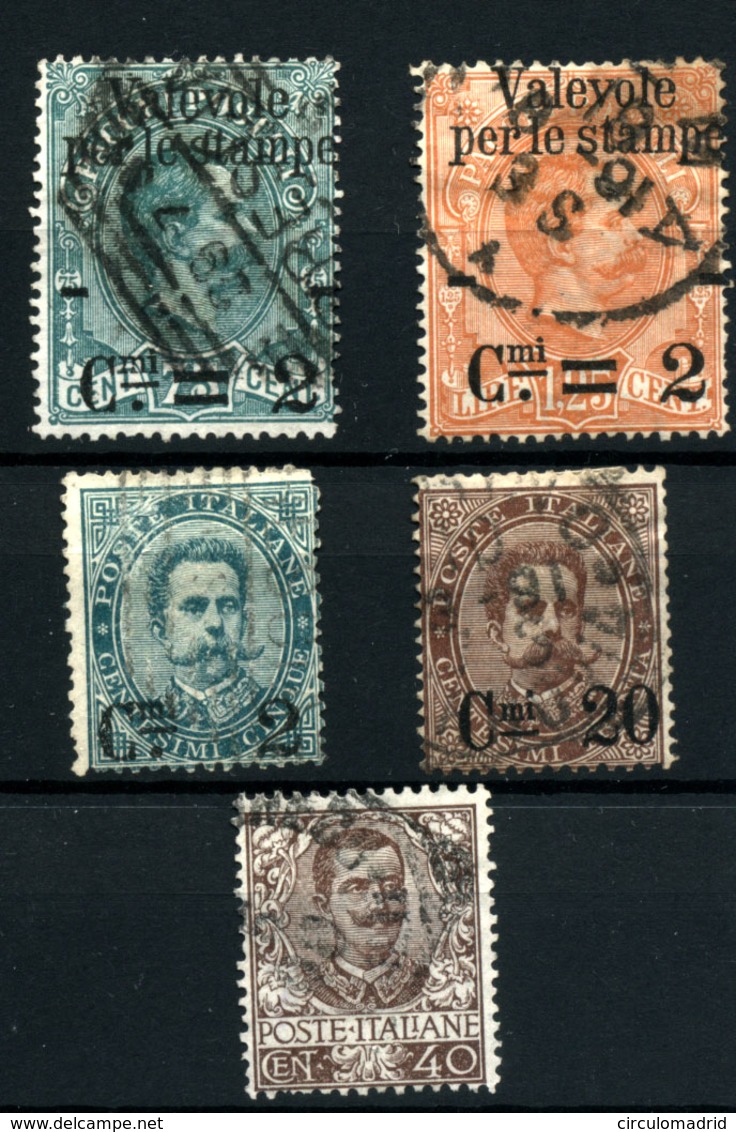 3673- Italia Nº  49/50, 52/3, 70 - Usados