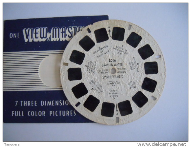 View-master Viewmaster 2016 Davos In Winter Switserland 1 Reel Disque Damaged See Photo - Visionneuses Stéréoscopiques