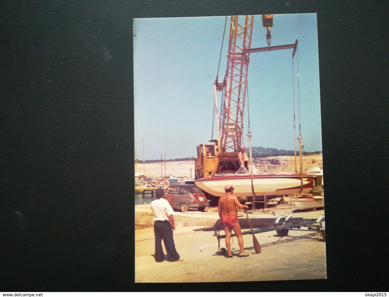 GROUPE DE VACANCIERS DE BELGIQUE À SANTA PONSA  MER ESPAGNE EN 1976 LOT 13 PHOTOS ORIGINALES EN COULEURS ANNÉE 1976 - Luoghi