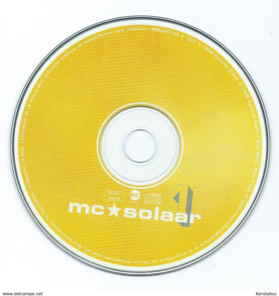 MC SOLAAR – "Prose combat" & "Le tour de la question" – Lot de 3CD – 1994/1998 – Made in France & Germany