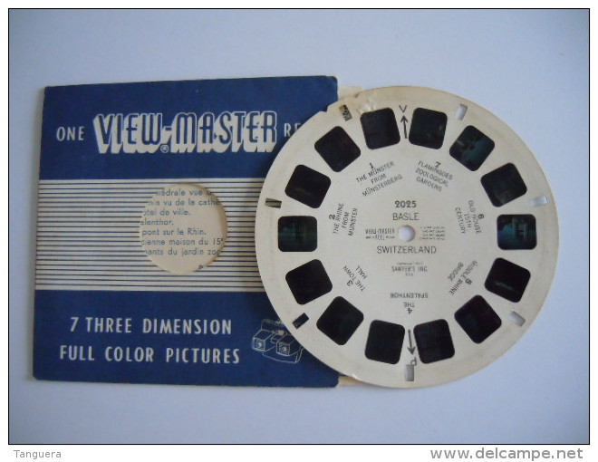 View-master Viewmaster 2025 Basle Switserland 1 Reel Disque - Stereoscoopen