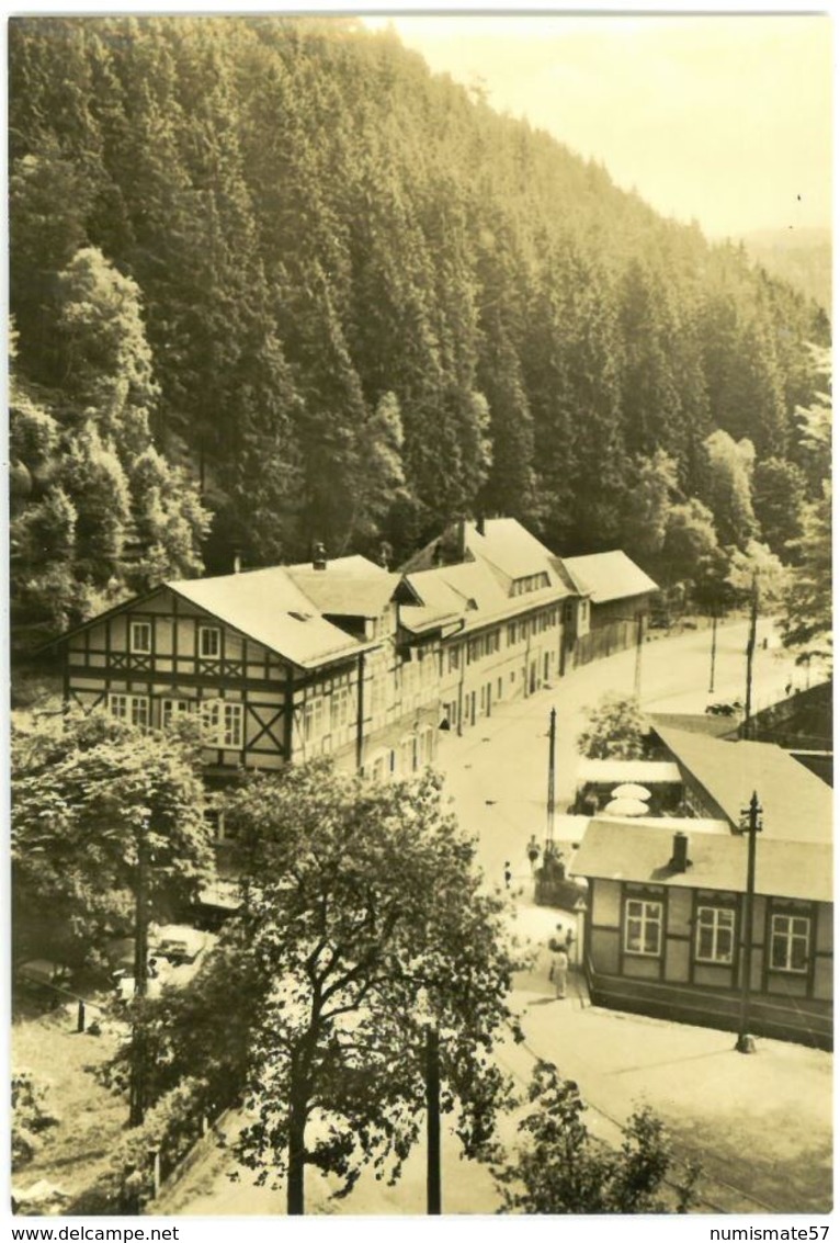 CPSM KIRNITZSCHTAL - Hotel Lichtenhainer Wasserfall - Kirnitzschtal