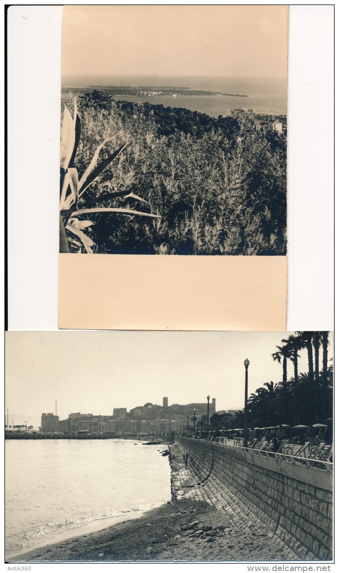 Lot De 27 Photos Amateur 06 - CANNES Et Environs Septembre 1948 Août 1950 1953-Juin 1962 No CPA - Cannes