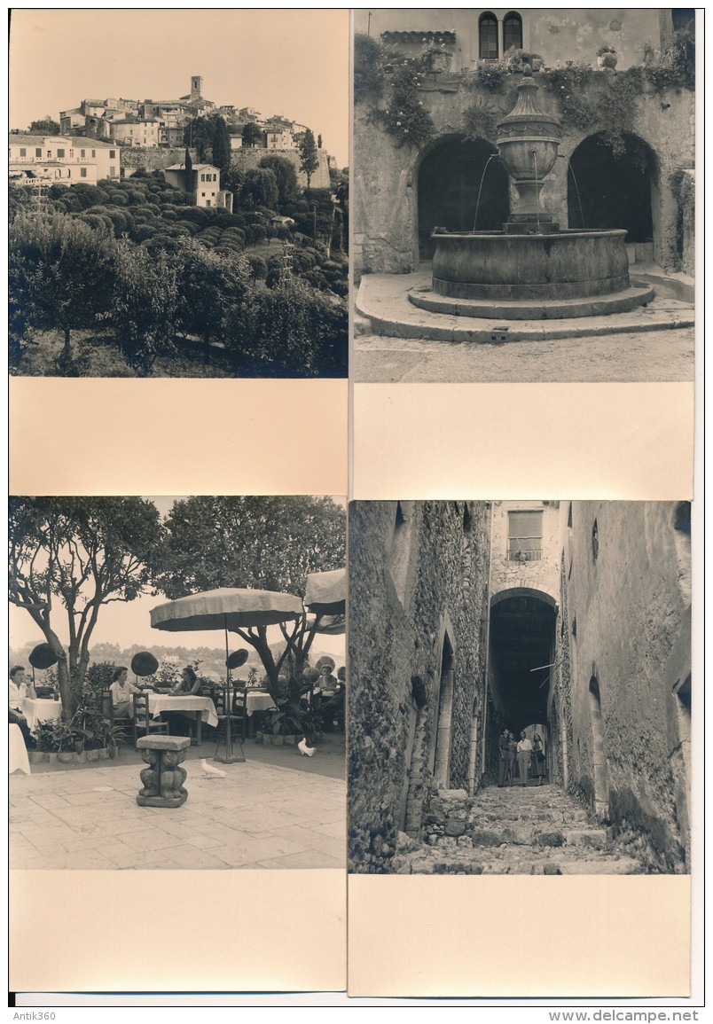 Lot De 10 Photos Amateur 06 - SAINT PAUL DE VENCE Août 1953 Et Juin 1962 No CPA - Saint-Paul