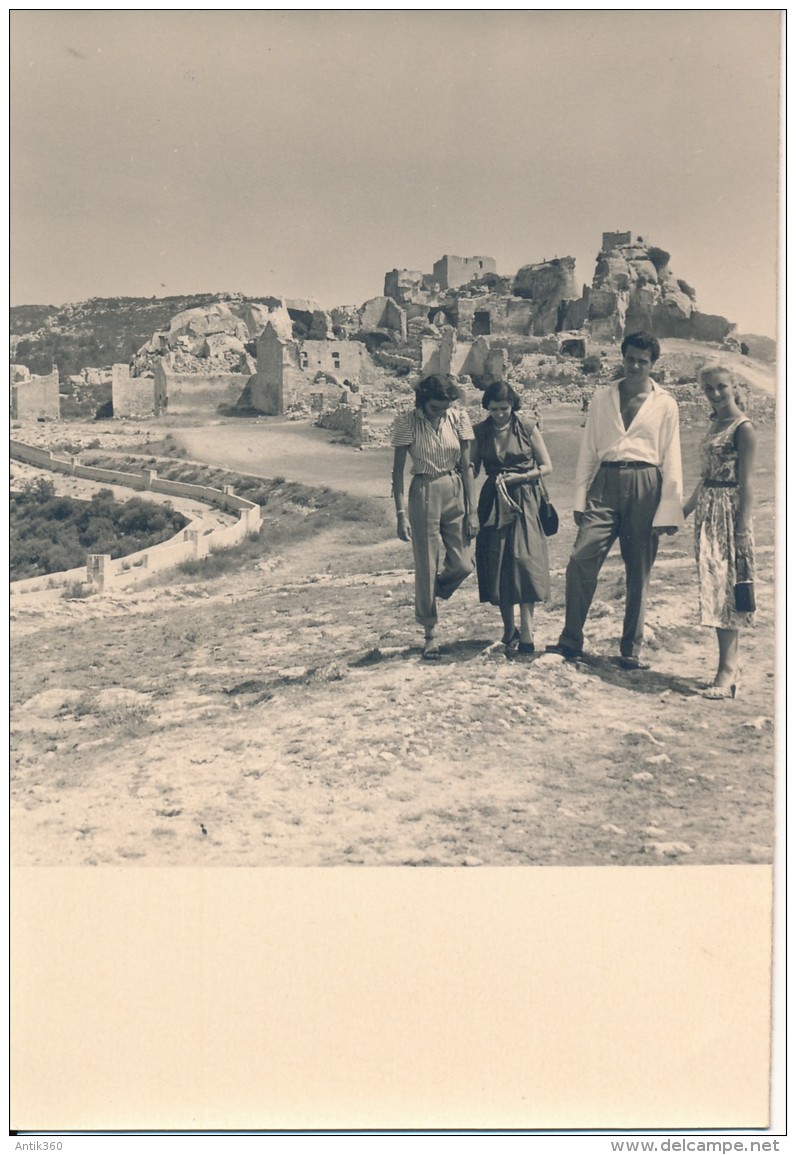 Photo Amateur 13 - LES BAUX DE PROVENCE L'acteur Paul GUERS Et L'actrice Rolande SEGUR No CPA - Les-Baux-de-Provence