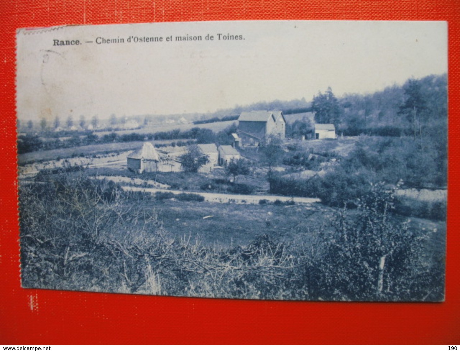 Rance.Chemin D"Ostenne Et Maison De Toines. - Sivry-Rance