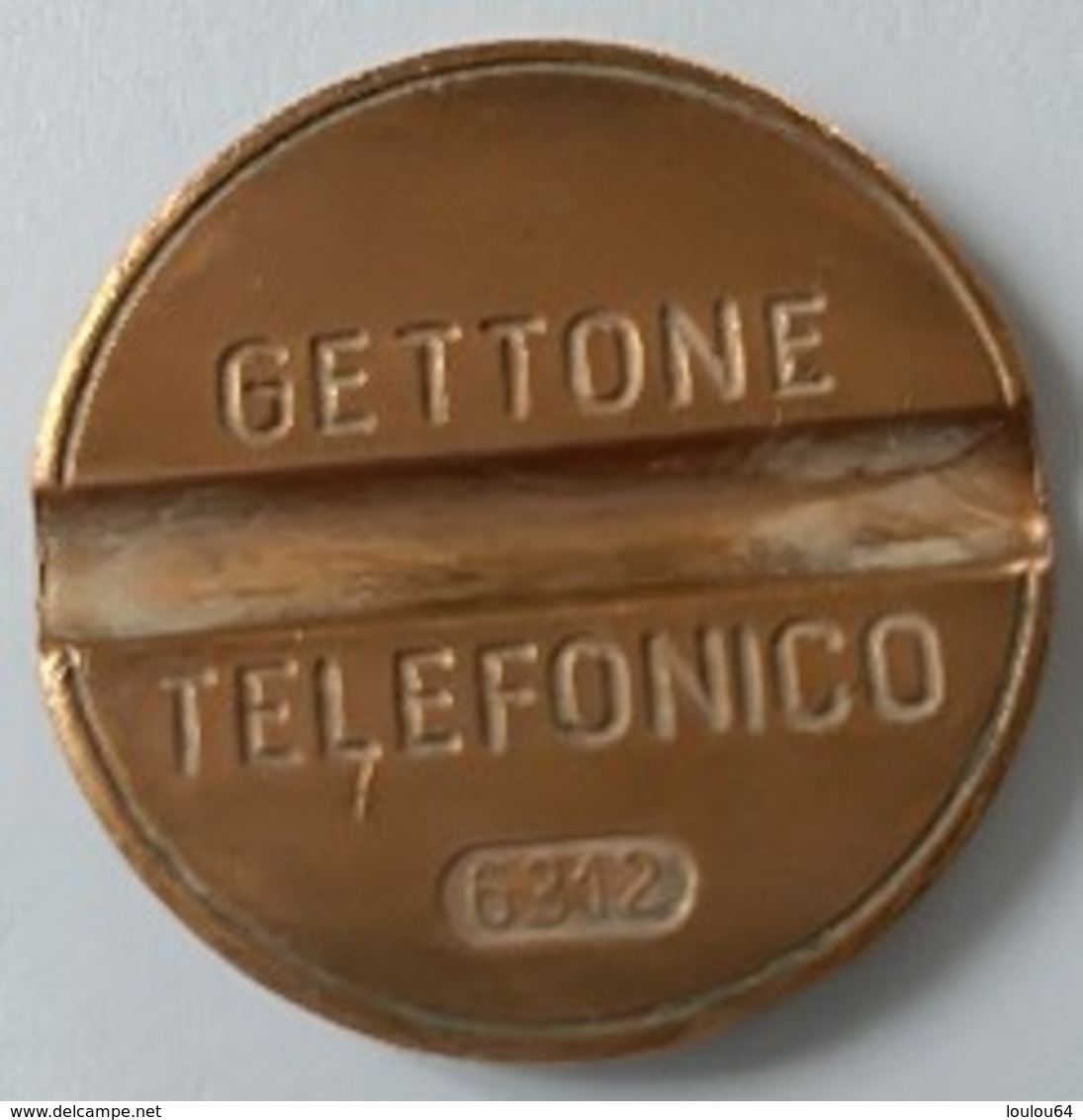 Jeton De Téléphone - GETTONE - TELEFONICO - N° 6312 - Italie - - Professionnels/De Société