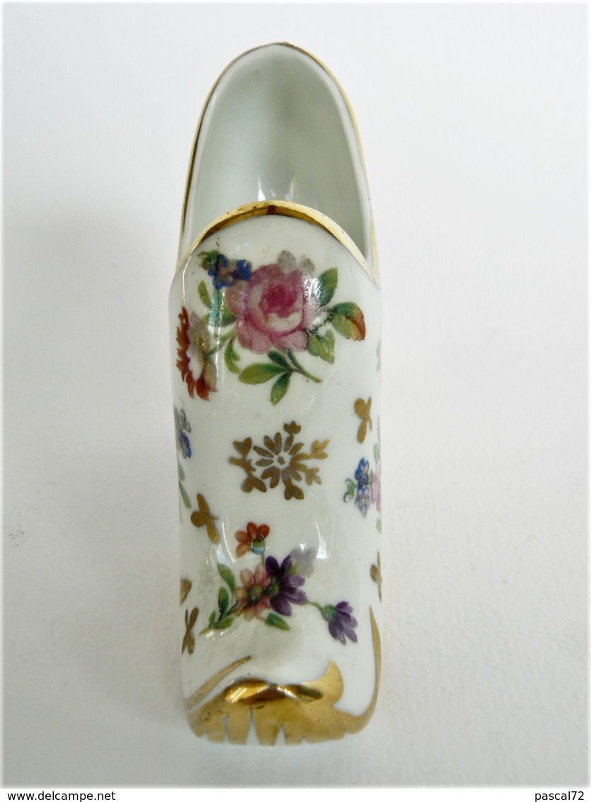 CHAUSSURE MINIATURE DE COLLECTION (23) PORCELAINE DE LIMOGES - Other & Unclassified