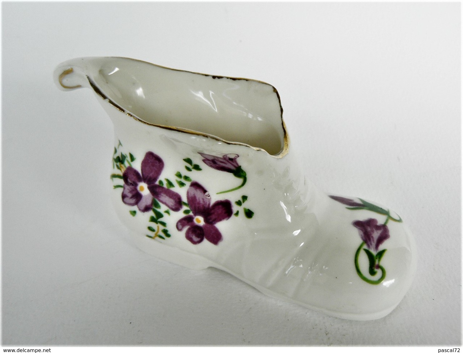 CHAUSSURE MINIATURE DE COLLECTION (35) PORCELAINE - Other & Unclassified