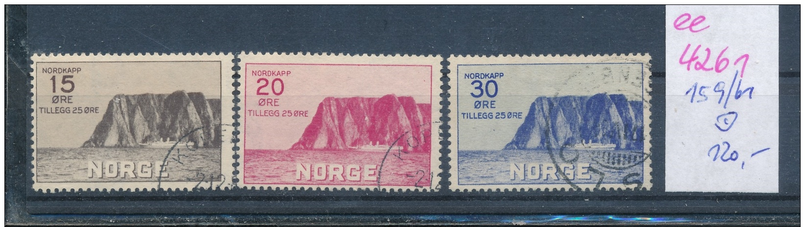 Norge Nr. 159-61  O     (ee4261  ) Aus Einer Spezial Sammlung ! - Gebraucht