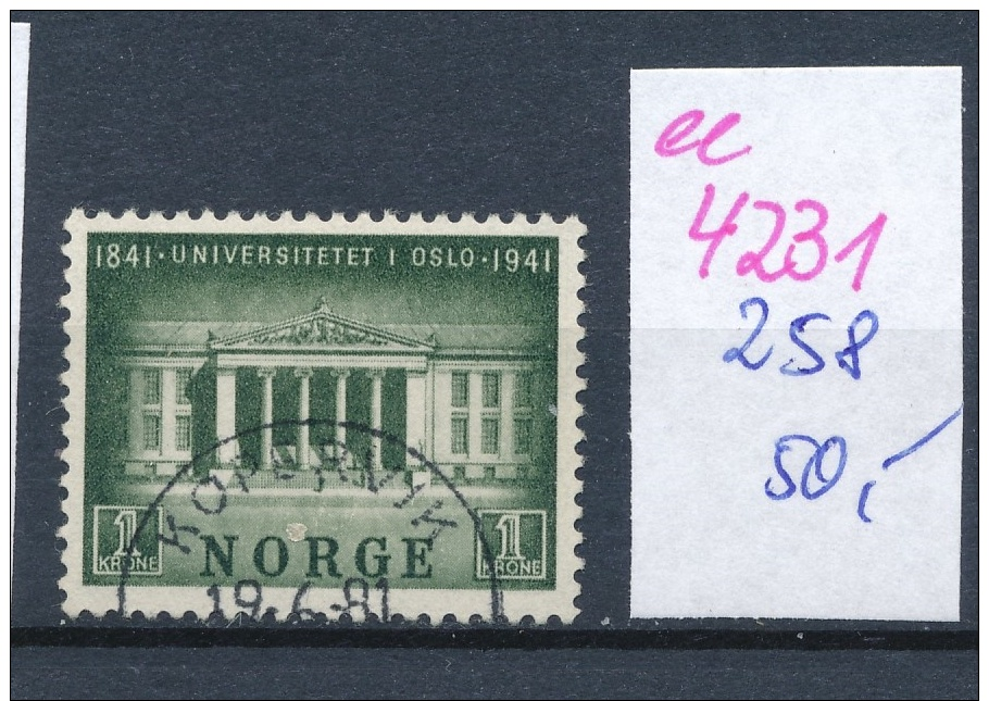 Norge Nr. 258  O     (ee4231  ) Aus Einer Spezial Sammlung ! - Usati