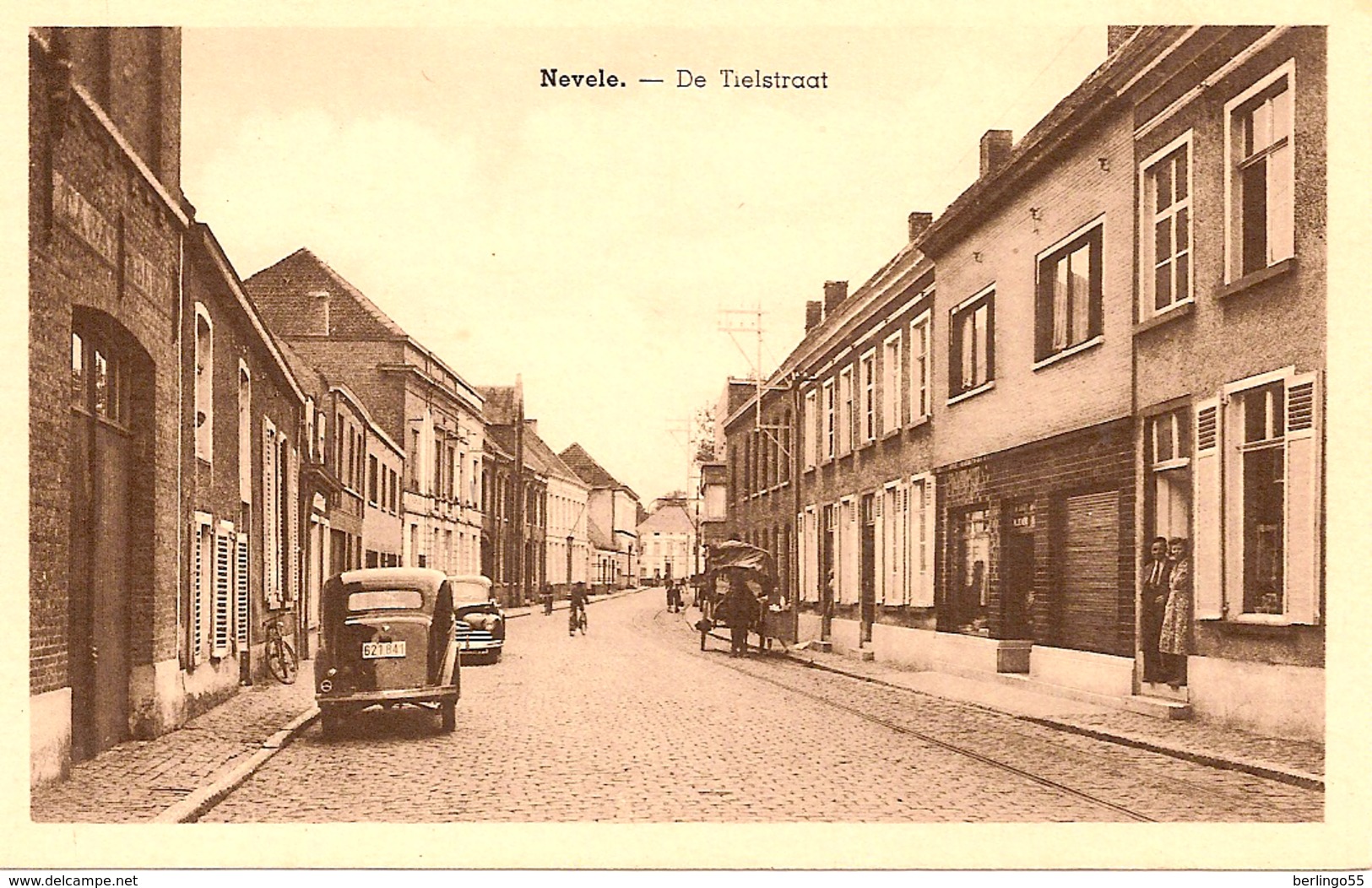 Nevele - De Tielstraat  (Geanimeerd) - Nevele