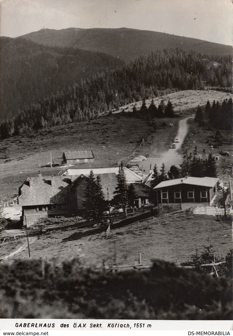 Koflach - Gaberlhaus 1964 - Köflach