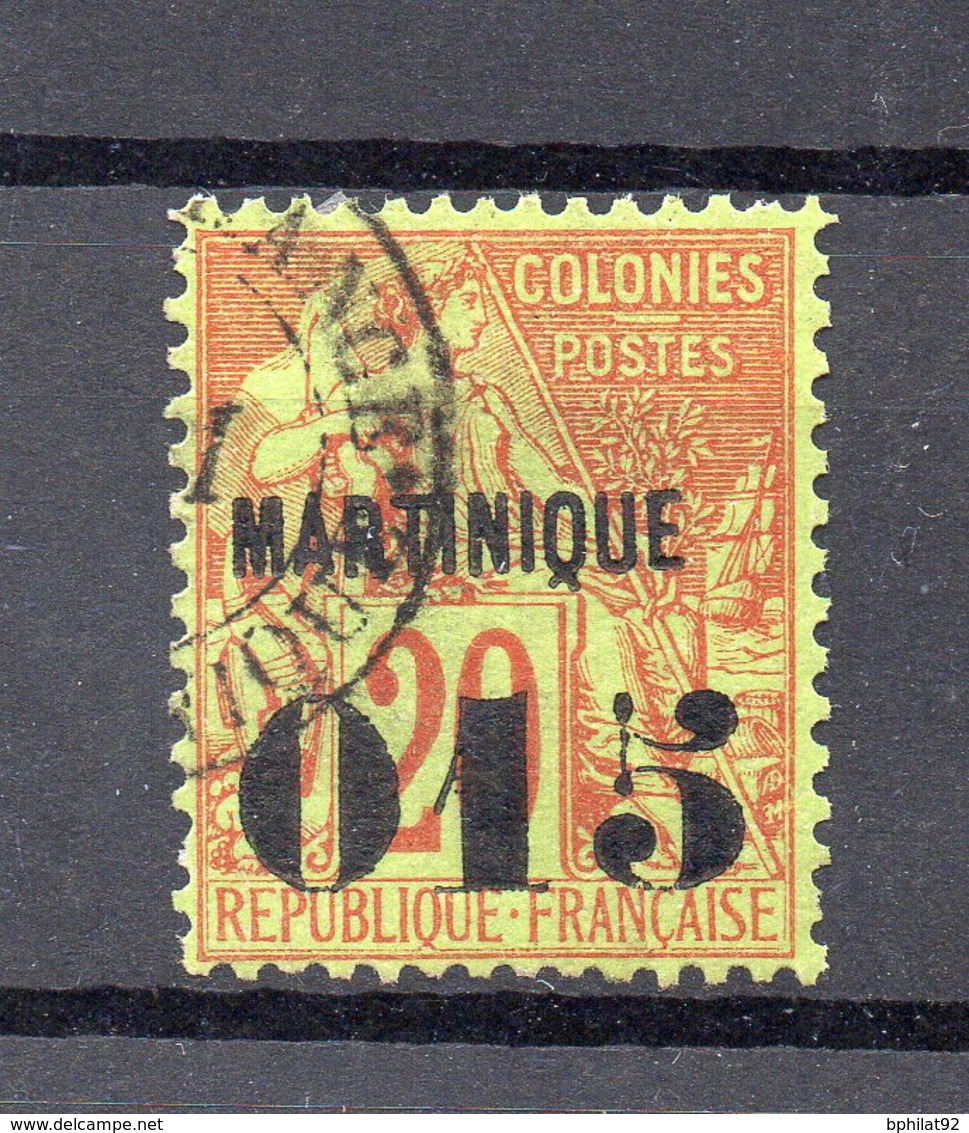 !!! PRIX FIXE : MARTINIQUE, N°6 OBLITERE - Used Stamps