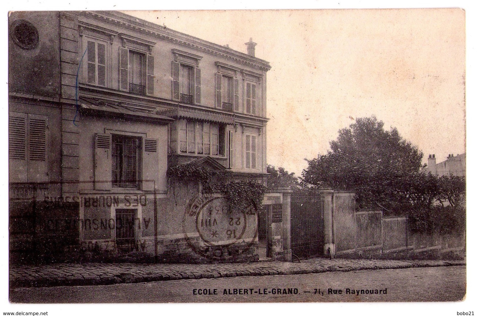 2496 - Paris ( XVIe ) - Ecole Albert Le Grand - 71 Rue Raynouard - - Arrondissement: 16