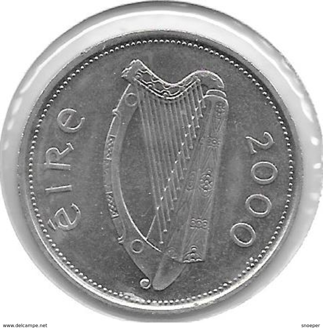 *ireland  1pound    2000   Km 27  Unc - Irlande