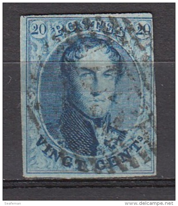 BELGIE 1861   OBP  11  ,used,see Scan      [1835  ] - 1858-1862 Medaillen (9/12)