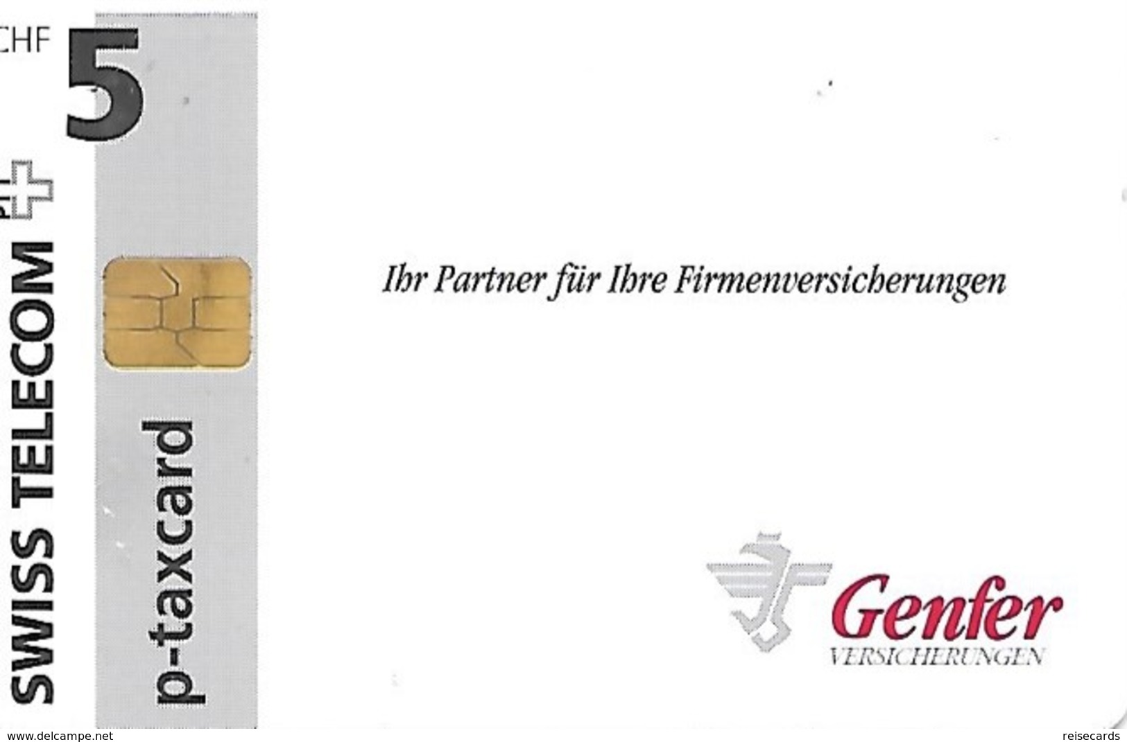 Swiss Telecom: 02/97 Genfer Versicherungen. Mint - Schweiz