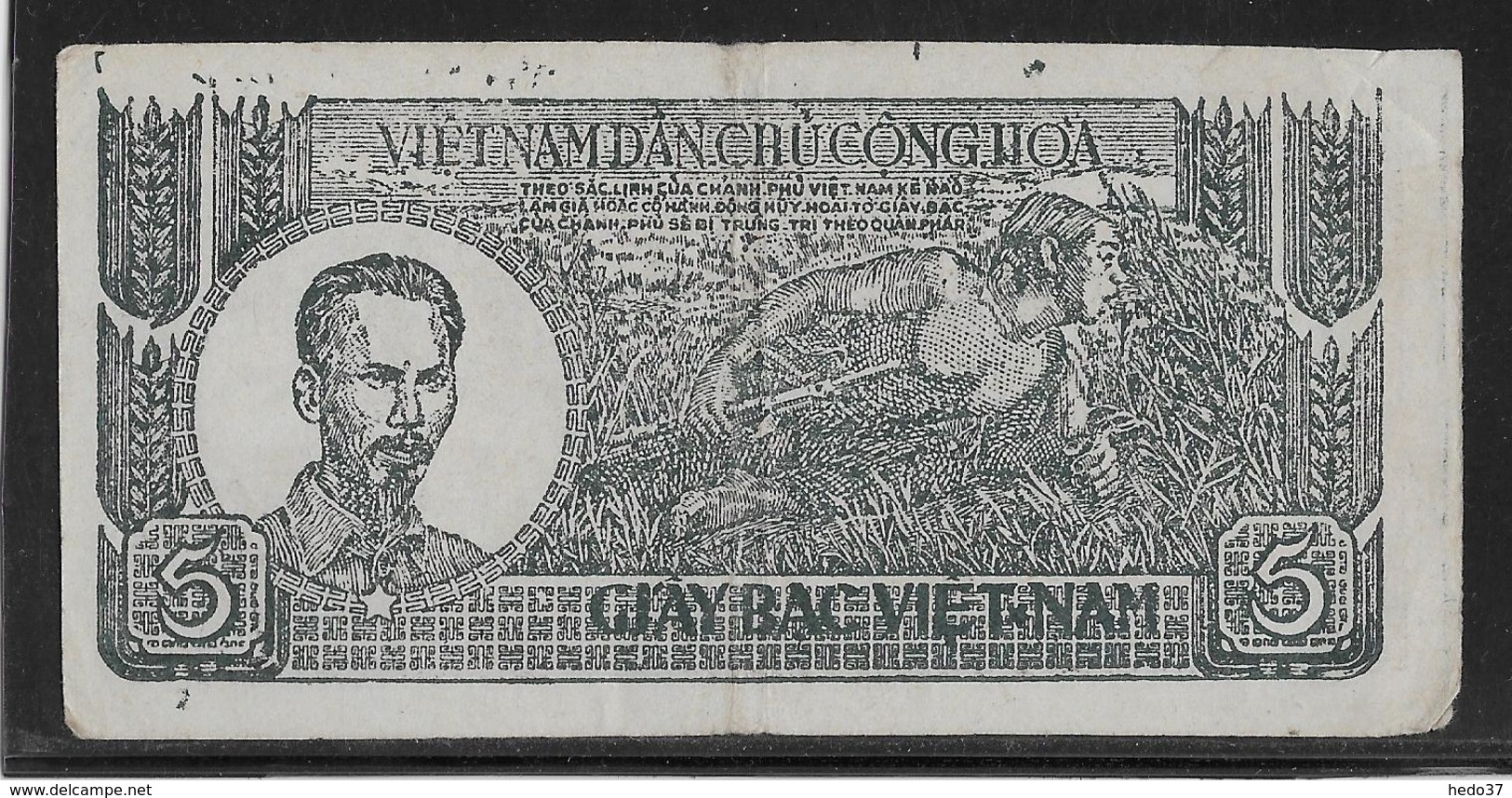 Viêt-Nam - Giay Bac - 5 Döng - 1948 - Pick N°17 - TB - Viêt-Nam