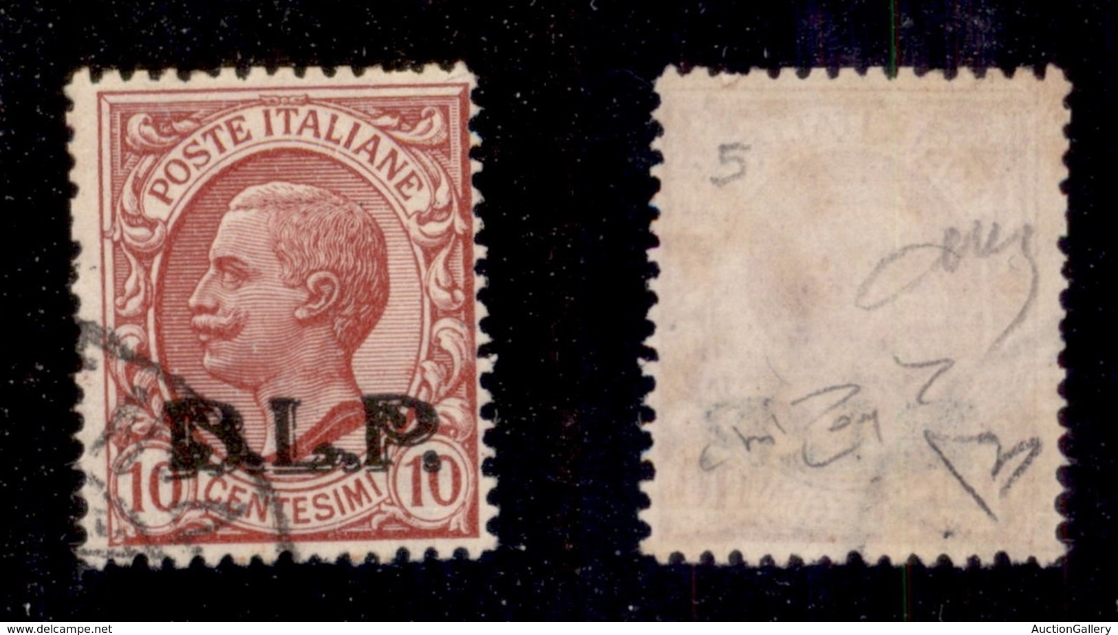 REGNO D'ITALIA - 1922 - BLP - 10 Cent (5) Usato - Diena + Raybaudi (200) - Otros & Sin Clasificación