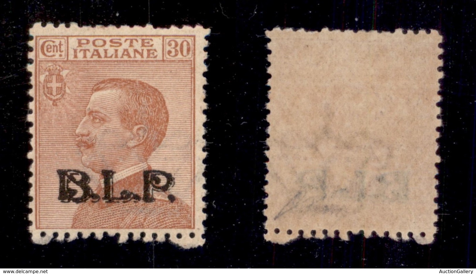 REGNO D'ITALIA - 1923 - BLP - 30 Cent (17) - Gomma Integra - Oliva (750) - Otros & Sin Clasificación