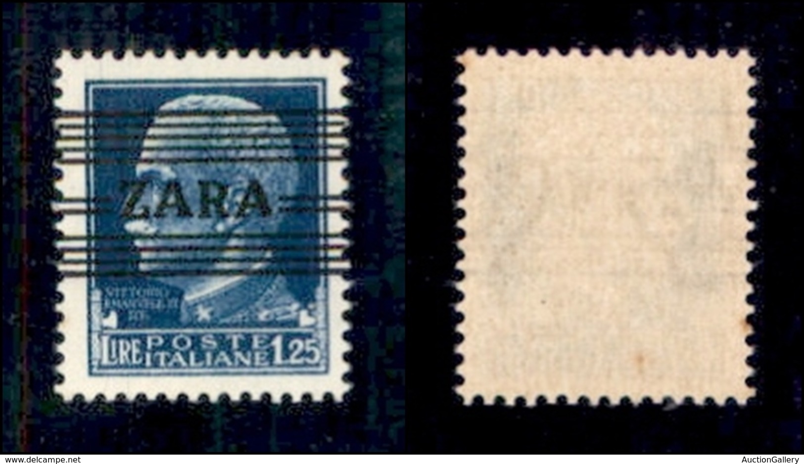 OCCUPAZIONI - ZARA - 1943 - 1,25 Lire (26/II) - A Larghe - Gomma Originale (440) - Sonstige & Ohne Zuordnung