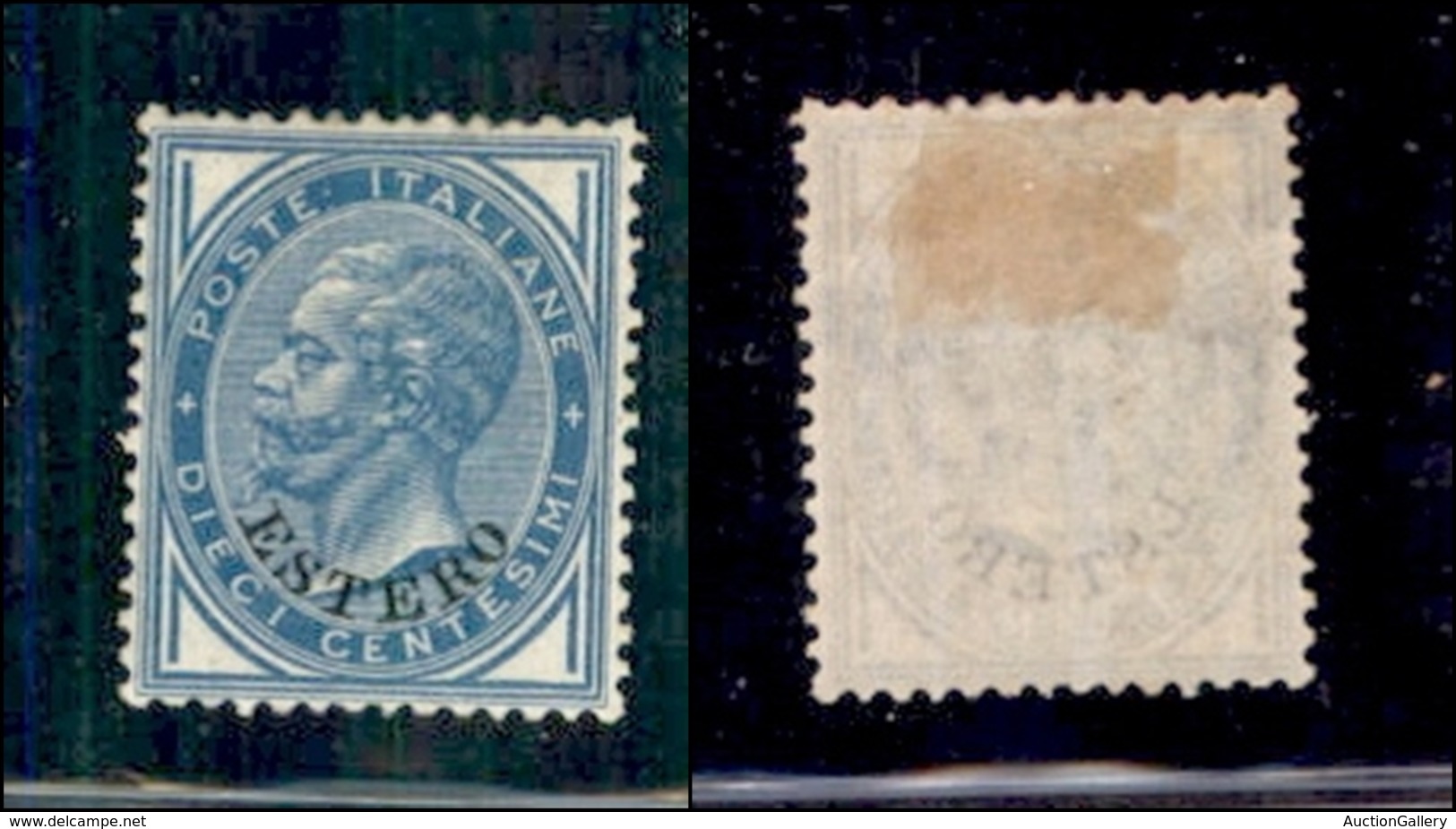 LEVANTE - EMISSIONI GENERALI - 1878 - 10 Cent Estero (10) - Nuovo Con Gomma - Buona Centratura (1.000) - General Issues