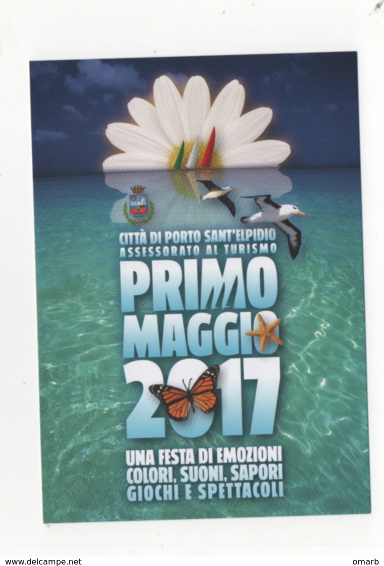 Fre420 Freecard Promotional Festa Emozioni Colori Spettacoli Suoni Sapori Porto Sant'elpidio 2017 - Altri & Non Classificati