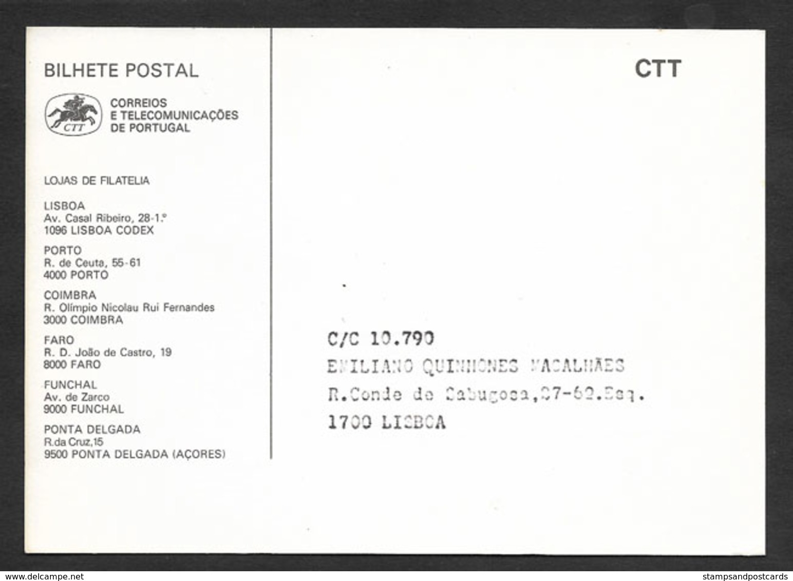 Portugal Entier Postal Avis émission Timbre-taxe Port Dû 1984 Postage Due Stationery Issue Notice - Storia Postale