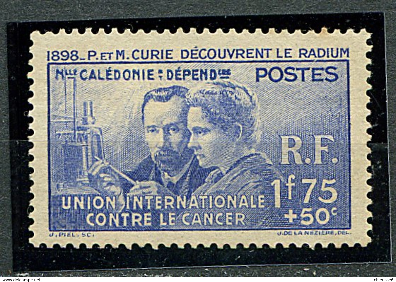 Nelle Calédonie.*, N° 172 - Pierre Et Marie Curie - Unused Stamps