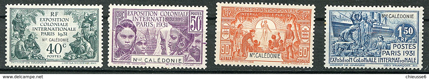 Nelle Calédonie.*, Série N° 162 à 165 - Expo. Colo. De Paris 1931 - - Unused Stamps