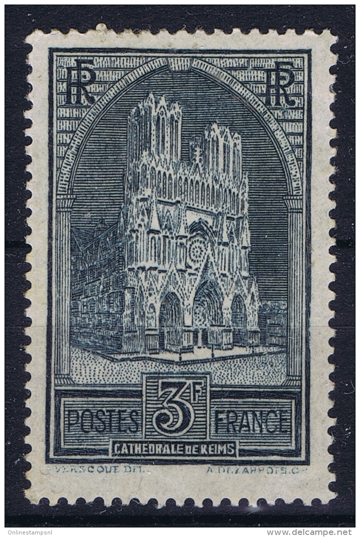 France: Yv 259 B MH/* Flz/ Charniere - Unused Stamps