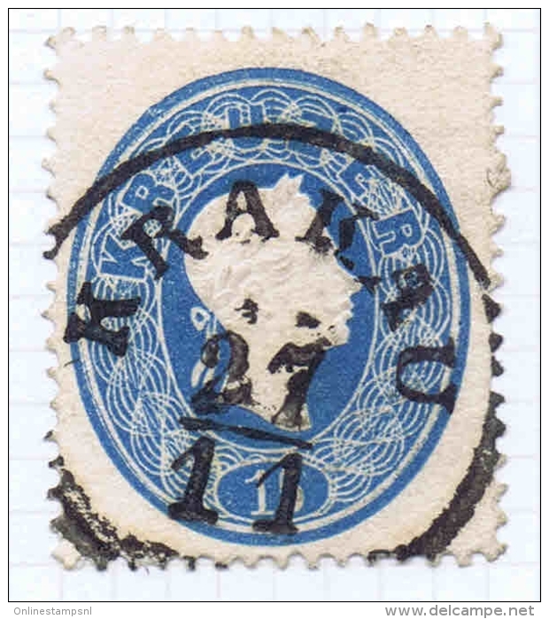 Poland: Austrian Stamps Cancelled Krakau + Austrian Occ. Rusian Poland 1915-1918 - ...-1860 Préphilatélie
