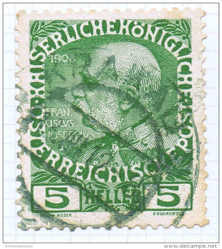 Poland: Austrian stamps cancelled Krakau + Austrian occ. Rusian Poland 1915-1918