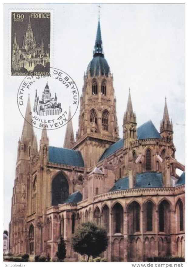 Bayeux -  Cathédrale - Carte 1er Jour - Bayeux