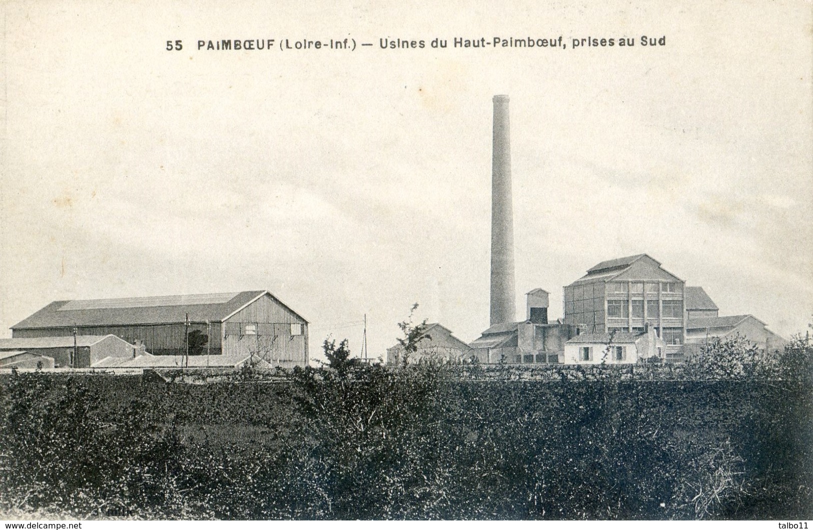 44 - Paimboeuf - Usines Du Haut Paimboeuf Prise Du Sud - Paimboeuf