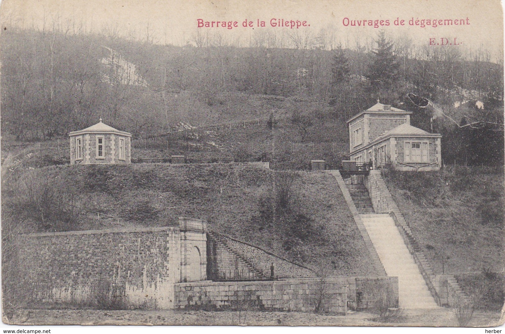 Lot 50x - HUY - HOEI - La route de Namur - Petit Modave - Tier de Huy - Panorama pris de la route de Waremme - Environs