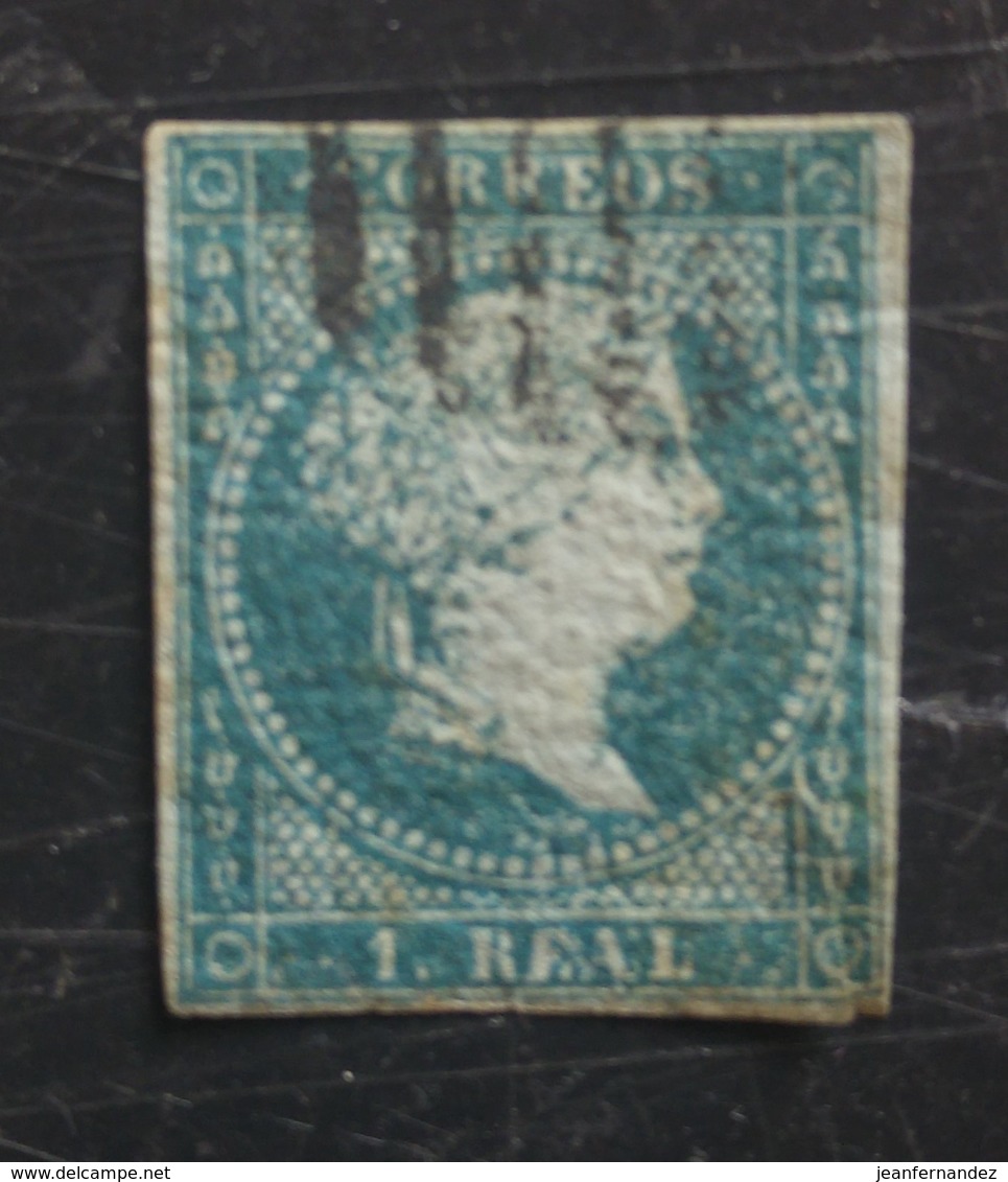 Isabelle Ll N° 36 Entaille Dans L'angle - Used Stamps