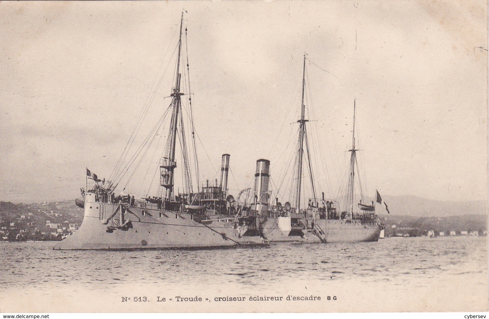 Le Troude, Croiseur Eclaireur D'escadre - Warships