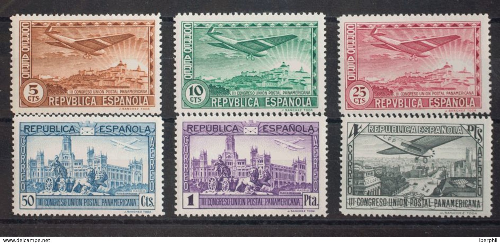 **614/19cc. 1931. Serie Completa. CAMBIOS DE COLOR. MAGNIFICA. Edifil 2015: 204 Euros - Other & Unclassified