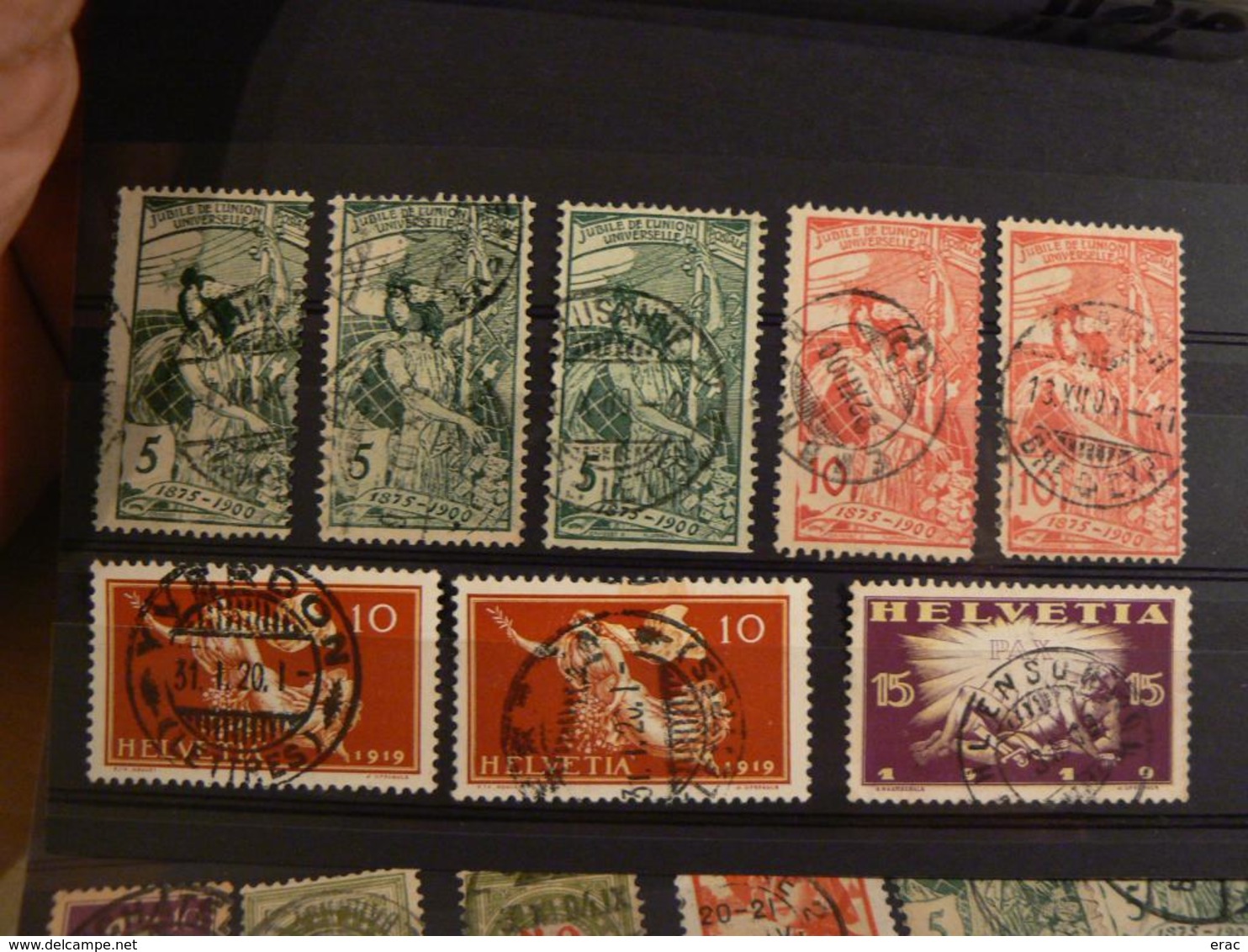 Lot De Timbres De Suisse - Collections (sans Albums)