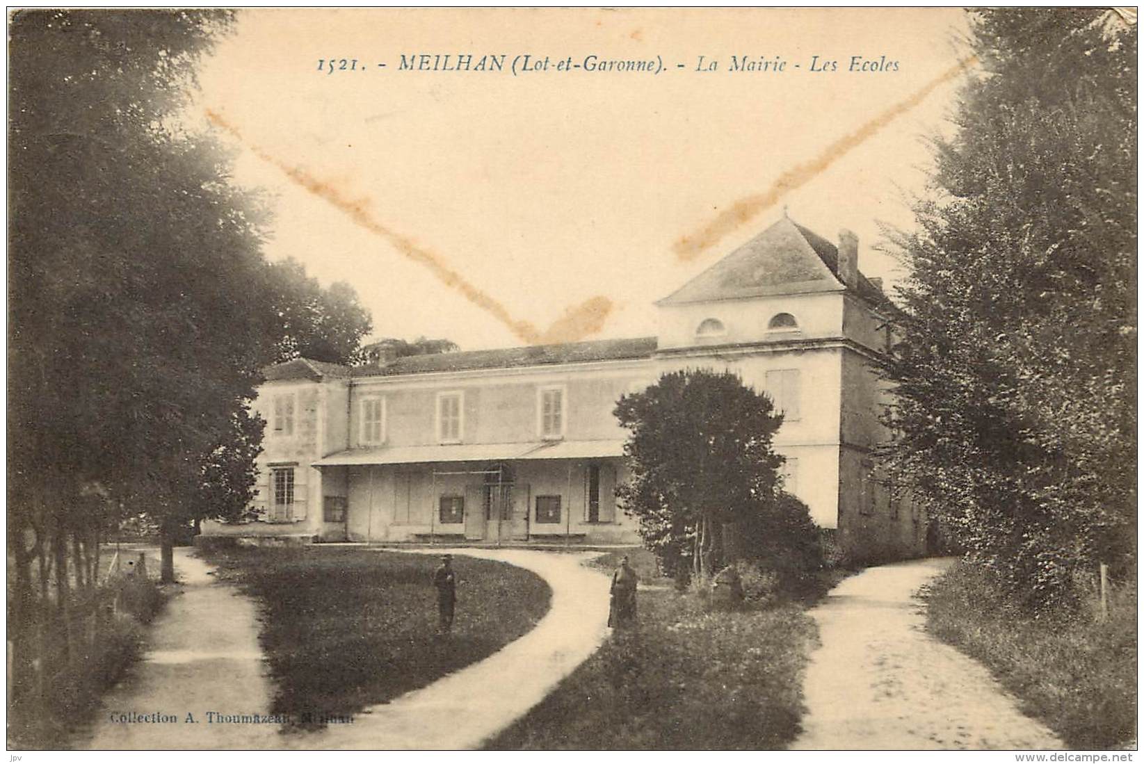 MEILHAN (Lot Et Garonne) - La Mairie - Les Ecoles - Meilhan Sur Garonne