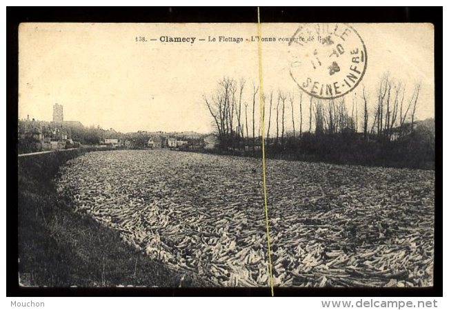 Clamecy: Le Flottage, L'yonne Couverte De Bois - Clamecy