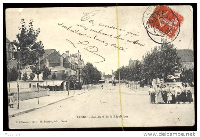 Cosne: Boulevard De La République - Cosne Cours Sur Loire