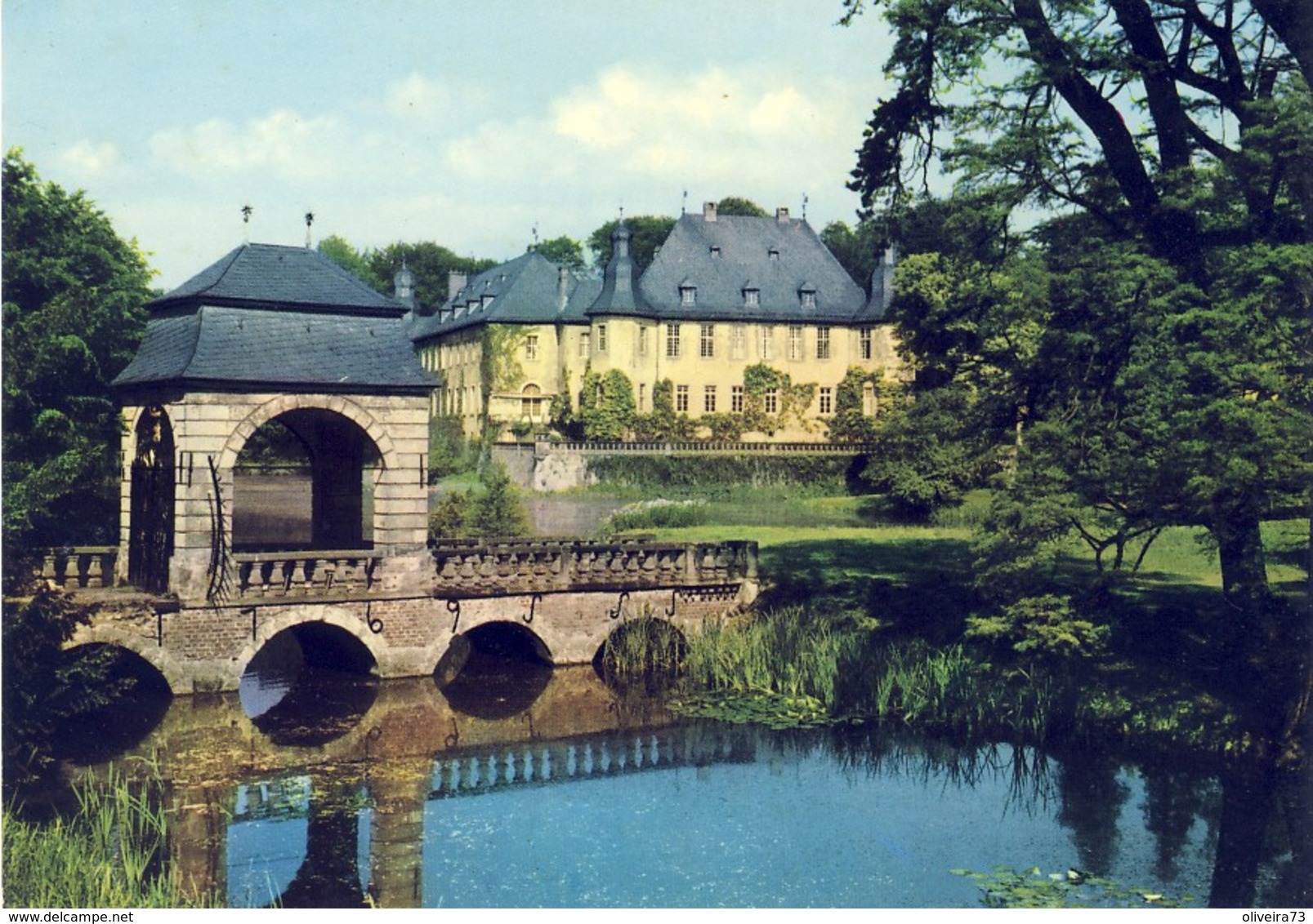 Neuss Schloss Dyck Fliegeraufnahme Neuss - Neuss