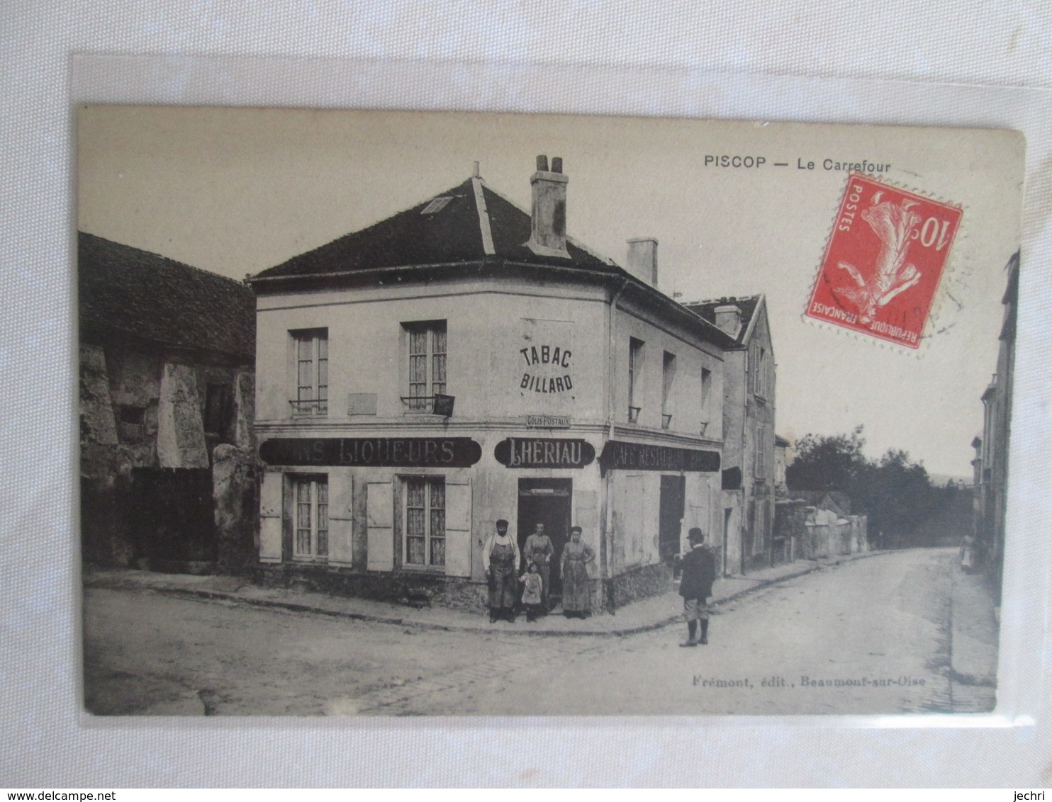 Piscop .le Carrefour.tabac Billard Lheuriau - Pontcelles