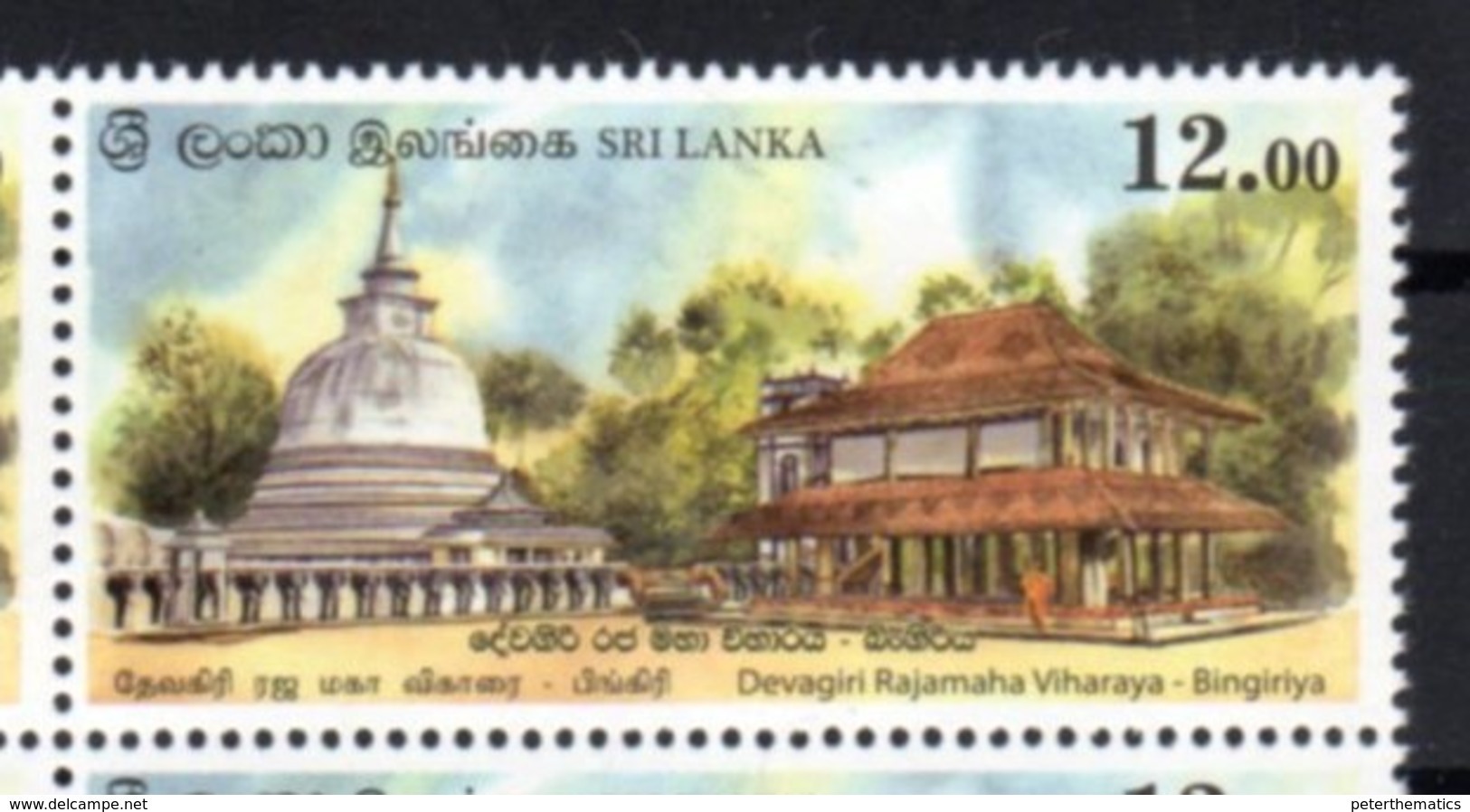 SRI LANKA, 2018, VESAK FESTIVAL, STUPAS, BUDDHISM,1v - Boeddhisme